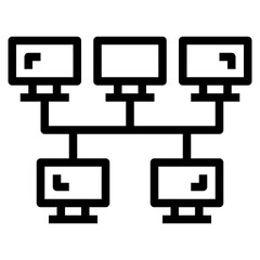 Bus Network icon style