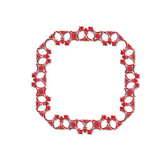 frames in vintage style with elements of ornament, art, pattern, background, texture