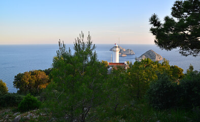 Fototapeta na wymiar Gelidonya Lighthouse - Antalya - TURKEY