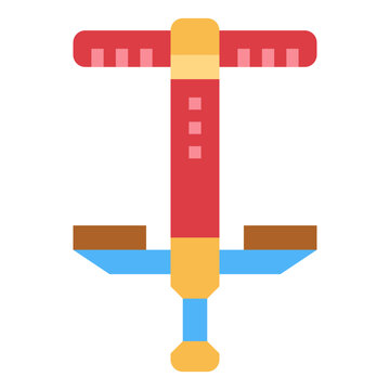 Pogo Flat Icon Style