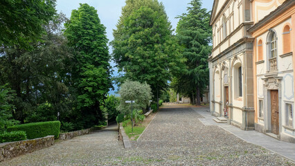 Sacro Monte di Orta in Italien