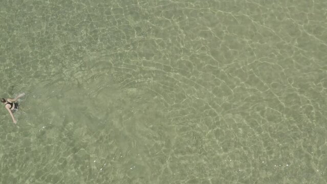 Swimming in the Abel Tasman New Zealand