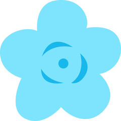 blue flower