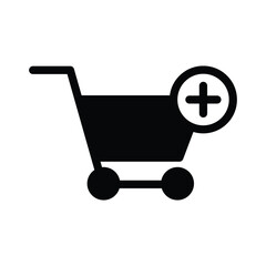 Trolley icon vector on trendy design
