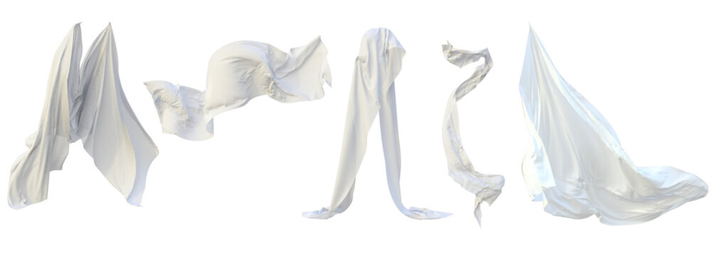 flying fabric, drape, clothing  satin, silk, velvet