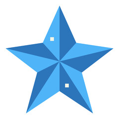 star flat icon style