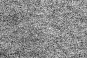background made of grey, white patterned felt fabric