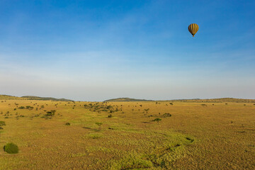 Ballonfahrt über Serengeti