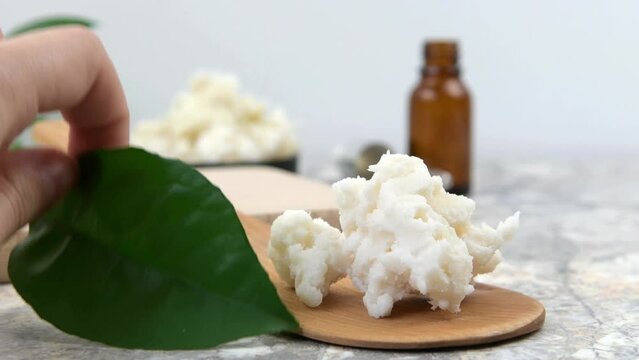 unrefined, real shea butter, composition