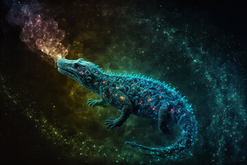 Spirit animal - Crocodile, Generative AI