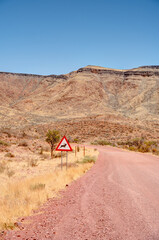 Tsaris Pass on the C19 road, Namibia