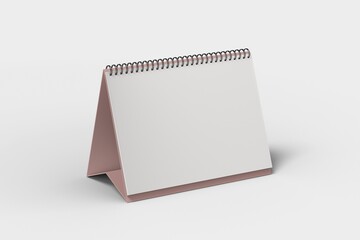 desk calendar mockup