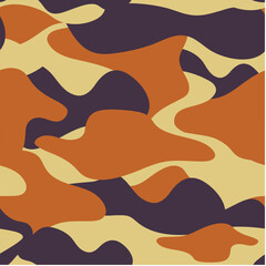 Seamless Pattern organic shapes. Abstract seamless pattern. Vector background with spots. Abstract print with geometric spots. Colorful background of camouflage print. Chaotic liquid shapes.