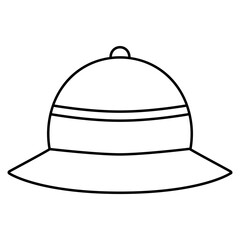 hat cap icon illustration