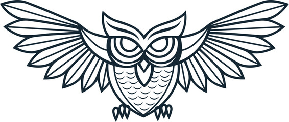 owl logo design