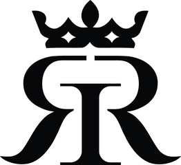 rri crown clothing logo design