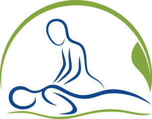 massage therapy logo design