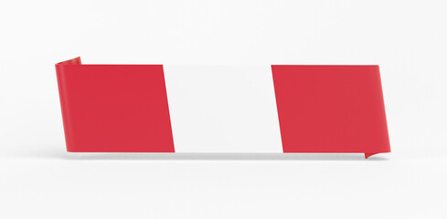  Peru Flag Banner