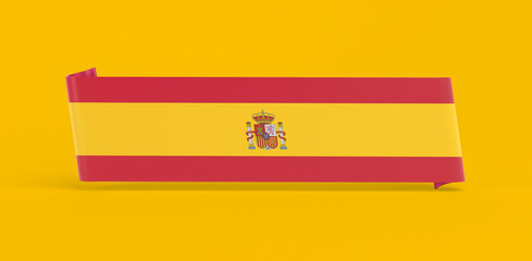 Spain Flag Banner