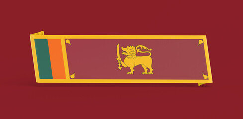  Sri Lanka Flag Banner