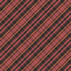 Tartan Plaid With Night Color Pattern.