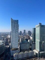 Obraz premium skyscraper beautiful Skyline city view