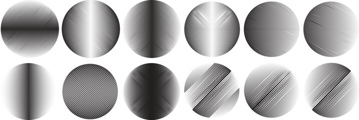 Set of spheres . Lines constructed transparent sphere .Vector  .Technology sphere Logo . Design element for posters, social media, templates, flyers, brochures . Abstract trendy transparent circles
