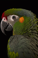 Obraz premium Radiant Parrot Charm