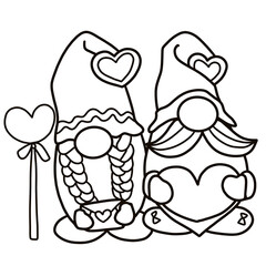 element valentine illustration sticker cute love