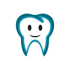 Dental smile logo template vector icon
