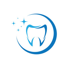 Dental logo template vector icon