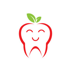 Dental logo template vector icon