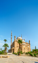 Fototapeta na wymiar The Mosque Ali Pasha in Cairo