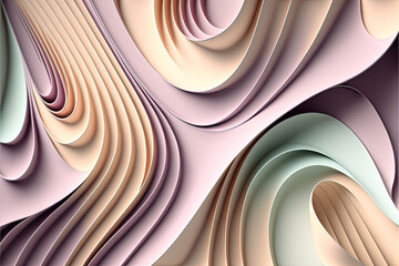 abstract background with waves