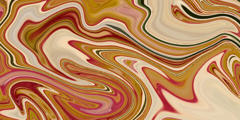 Yellow, orange, red marble texture color combination, modern art painting, fashion print, design element