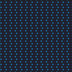 Abstract dark background with blue halftone stars, design element