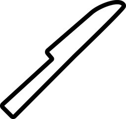 ナイフ　イラスト　シルエット　シンプル　かわいい　アイコン