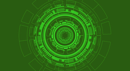 Obraz premium Bright technological background