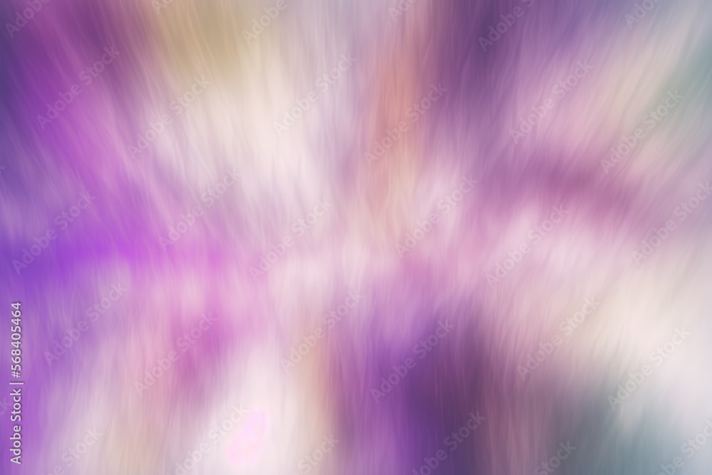 Poster a blurry image of a purple and green background with a white circle in the middle of the image and a