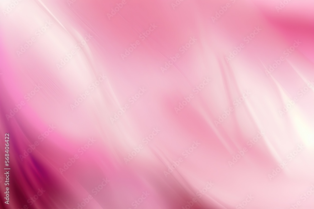 Poster a blurry pink and white background with a red center in the middle of the image and a black center i