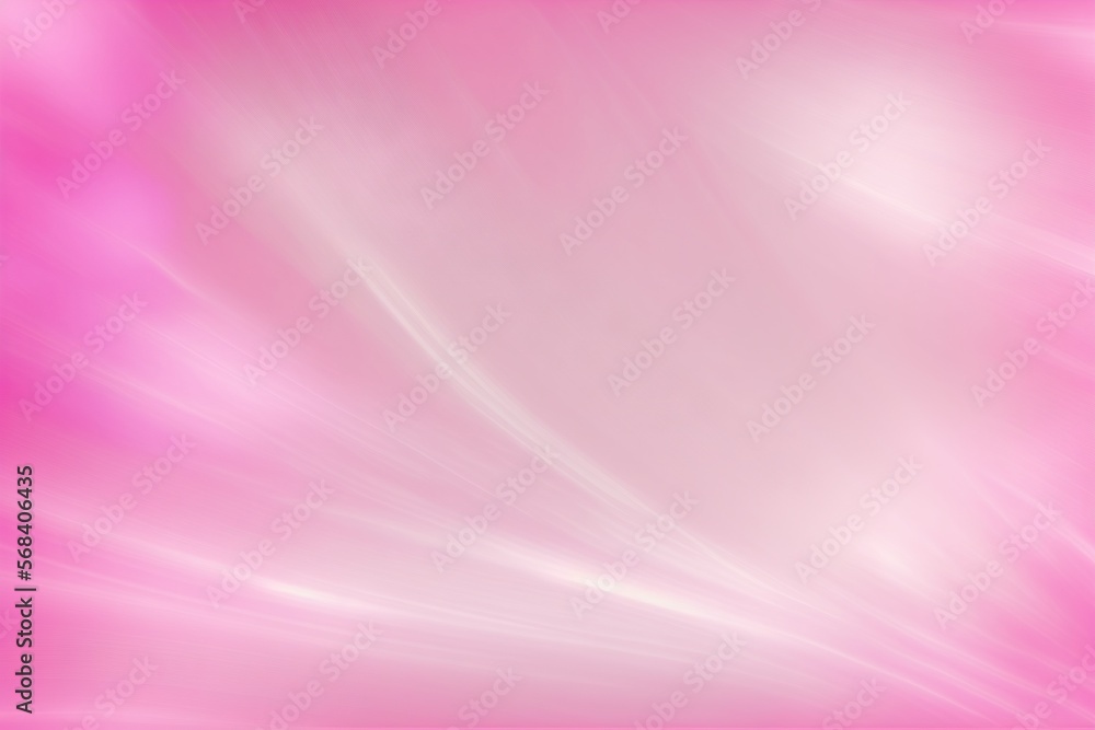 Poster  a pink and white background with a blurry design in the middle of the image and a pink background with a blurry design in the middle of the middle.  generative ai