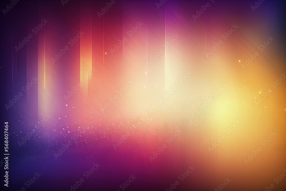 Poster a colorful background with a lot of lines and stars in the middle of the image and the colors of the