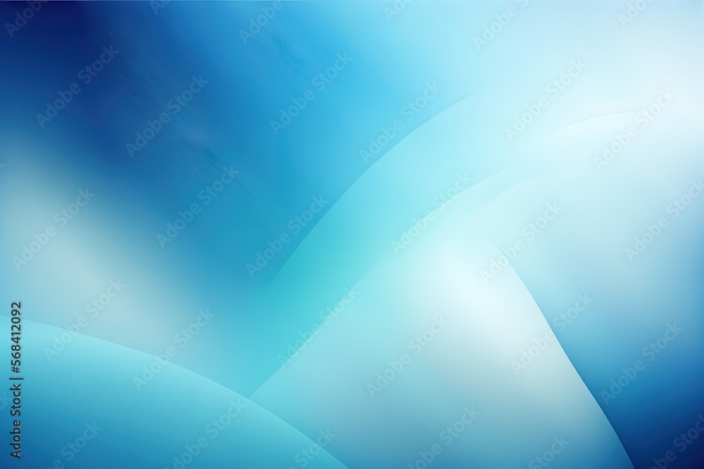Aufkleber  a blue and white background with a blurry design in the middle of the image and the bottom half of the image in the middle of the image.  generative ai