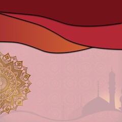 fond rouge islam
