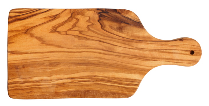 Wooden cutting board cut out