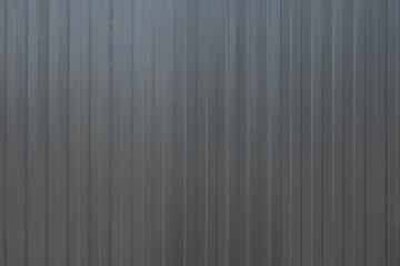 Fototapeta premium Dark grey steel side panel container can be decorated and create a container texture background