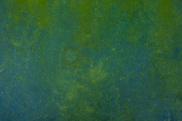 Vintage green texture of the concrete floor background