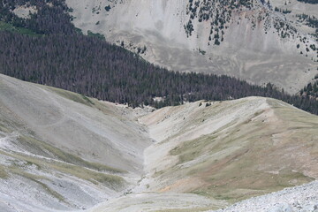 landscape with mountains