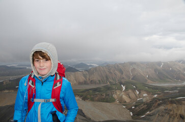 Escursionismo giovani  in Islanda