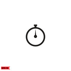 Icon vector graphic of  stopwatch